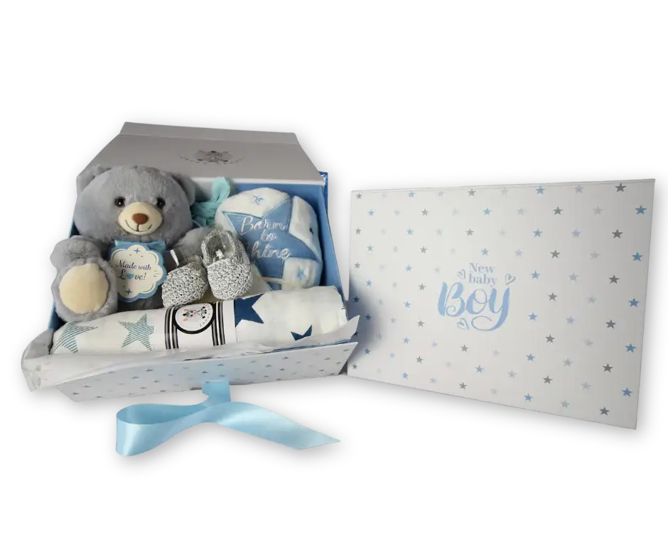 Luxury Gift Set (0-6 Month)Baby Boy - Star – ZappyZebra Luxury Gift Set (0-6 Month)Baby Boy - Star – ZappyZebra