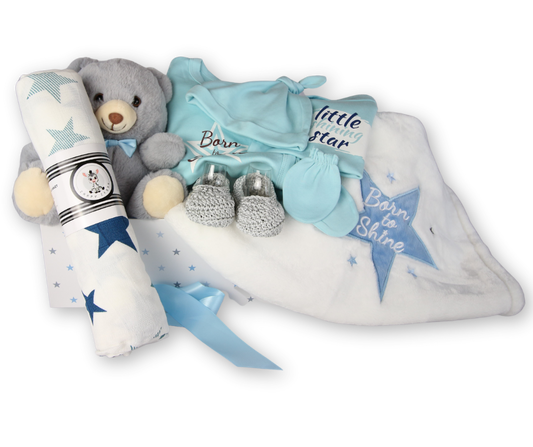 Luxury Gift Set (0-6 Month)Baby Boy - Star