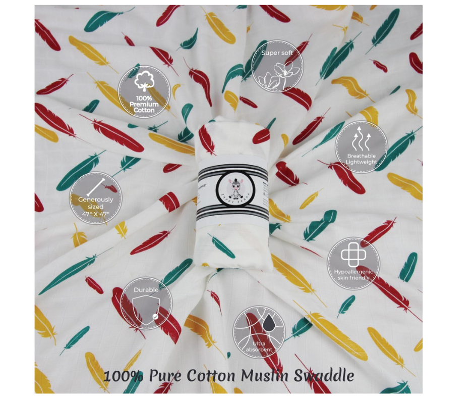 Gift Set (Newborn) - Feather Themed