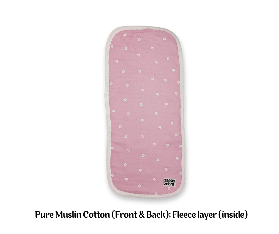 Muslin Burp Cloth (Set of 2) - Lilac