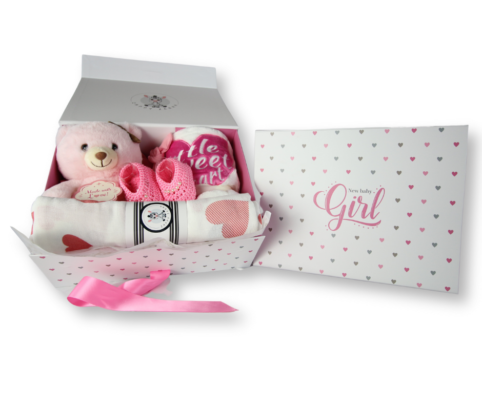 Luxury Gift Set (0-6 Month) Baby Girl - Heart