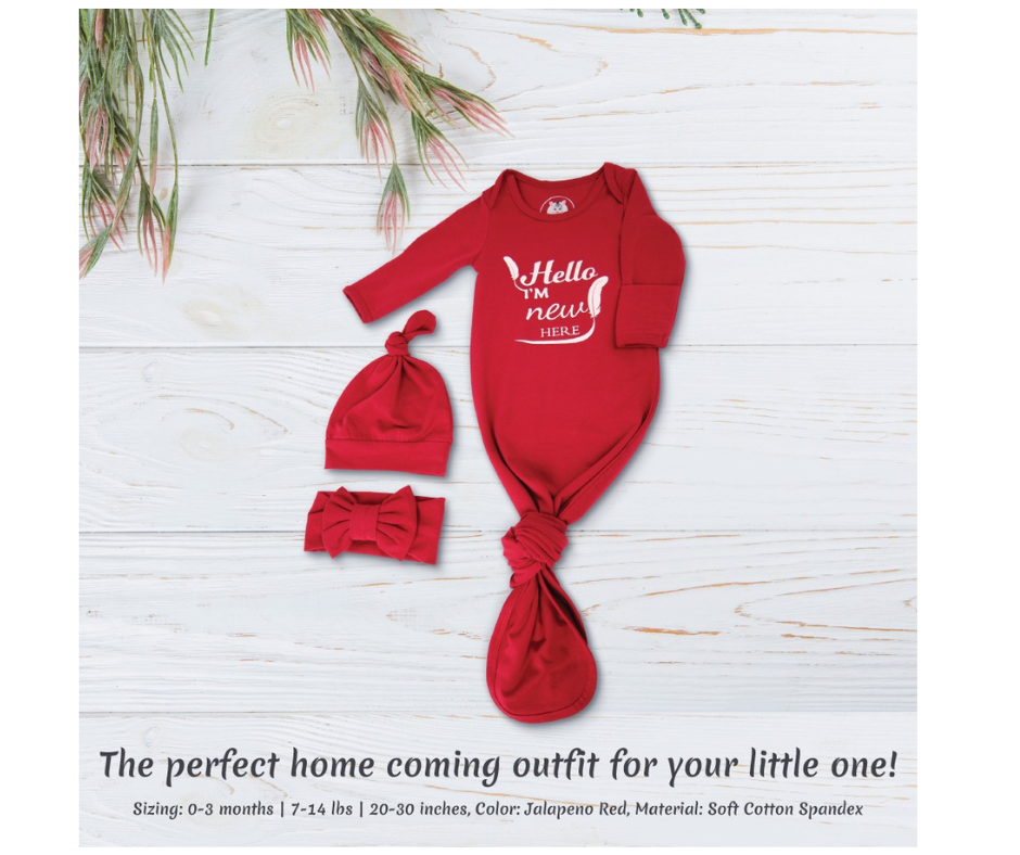 Gift Set (Newborn) - Feather Themed