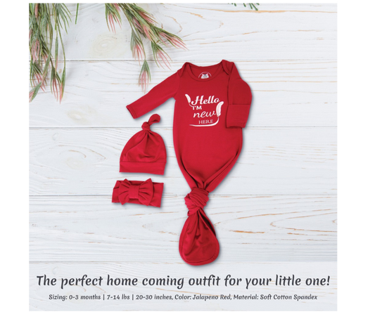 Gift Set (Newborn) - Feather Themed