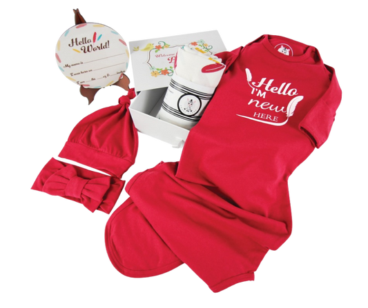 Gift Set (Newborn) - Feather Themed