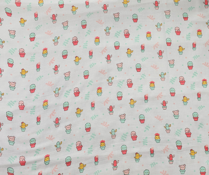 Muslin Swaddle Blanket - Desert Blooms