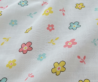 Muslin Swaddle Blanket - Blooming Bliss