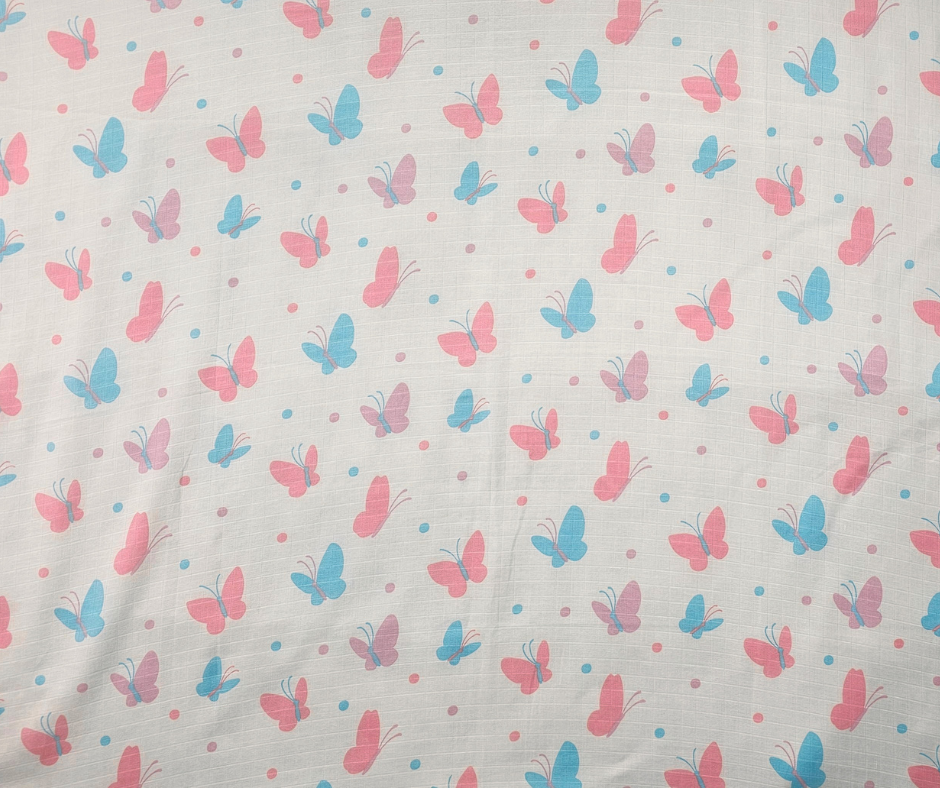 Muslin Swaddle Blanket - Whispering Wings