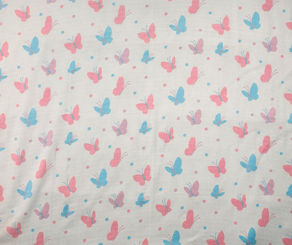 Muslin Swaddle Blanket - Whispering Wings