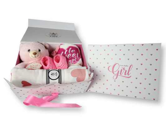 Luxury Gift Set (0-6 Month) Baby Girl - Heart